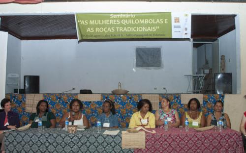 Pesquisadoras, agricultoras, quilombolas e quilombolas debateram o papel da mulher na roça Pesquisadoras, agricultoras, quilombolas e quilombolas debateram o papel da mulher na roça