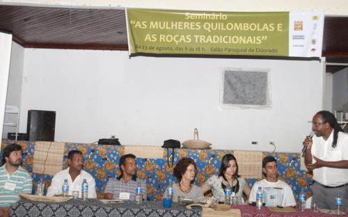 Edgard Amaral, do INCRA/SP, falou sobre como o órgão federal pode atender às demandas dos quilombolas Edgard Amaral, do INCRA/SP, falou sobre como o órgão federal pode atender às demandas dos quilombolas